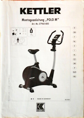 Kettler Heimtrainer ''Polo M'' Art.-Nr. 07960-800