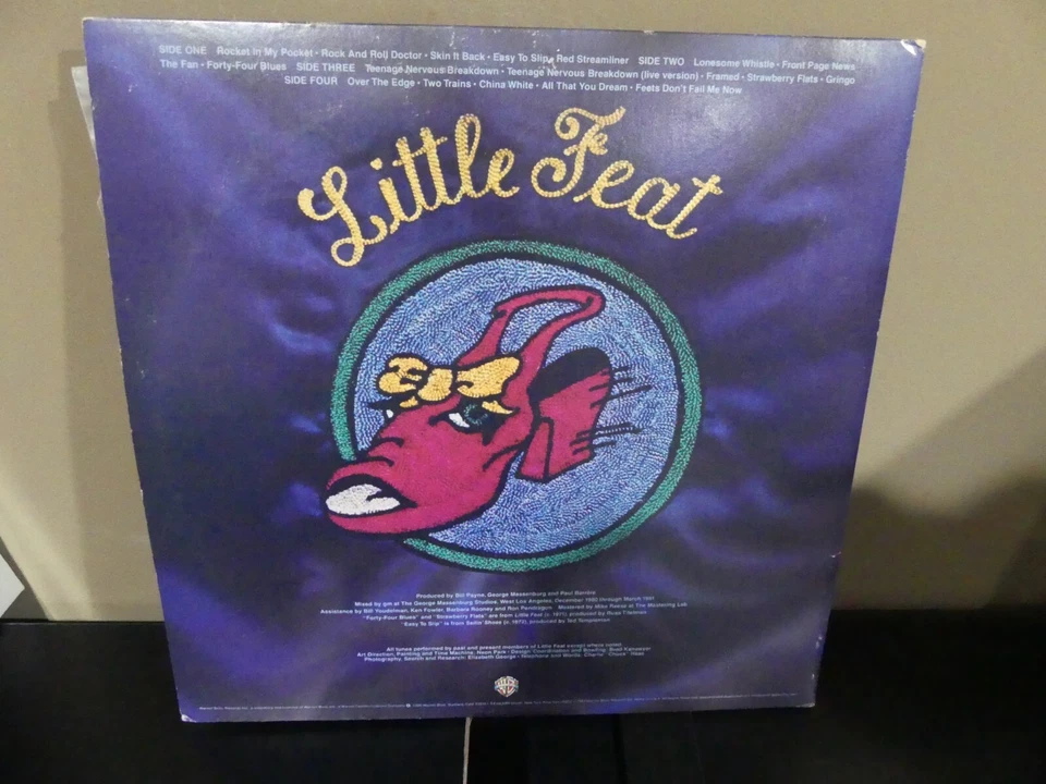 LITTLE FEAT HOY-HOY! DBL VINYL RECORD LP RECORD W/ BOOKLET WARNER BROS 2BSK-3538 - Image 2 of 2