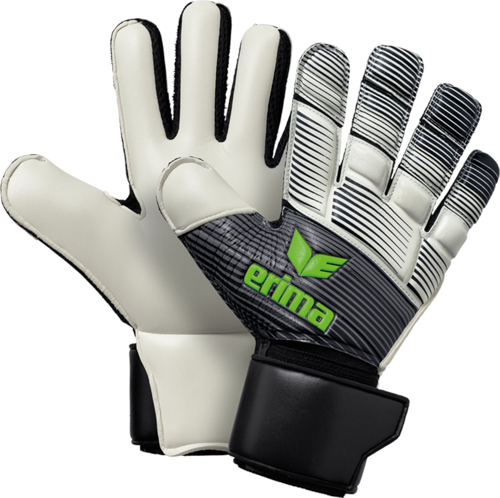 Erima SKINATOR Hybrid Match - черныйбелыйзеленый геккон Гр 85 15490₽