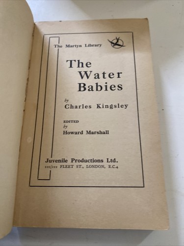 Libro de bolsillo de The Water Babies Charles Kingsley Biblioteca Martyn - Imagen 8 de 9