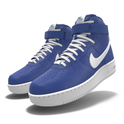 custom royal blue air force 1