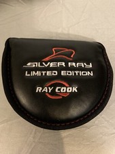SILVER RAY Limited Edition Large Round MALLET HEADCOVER Ray CookHead Cover NEW
