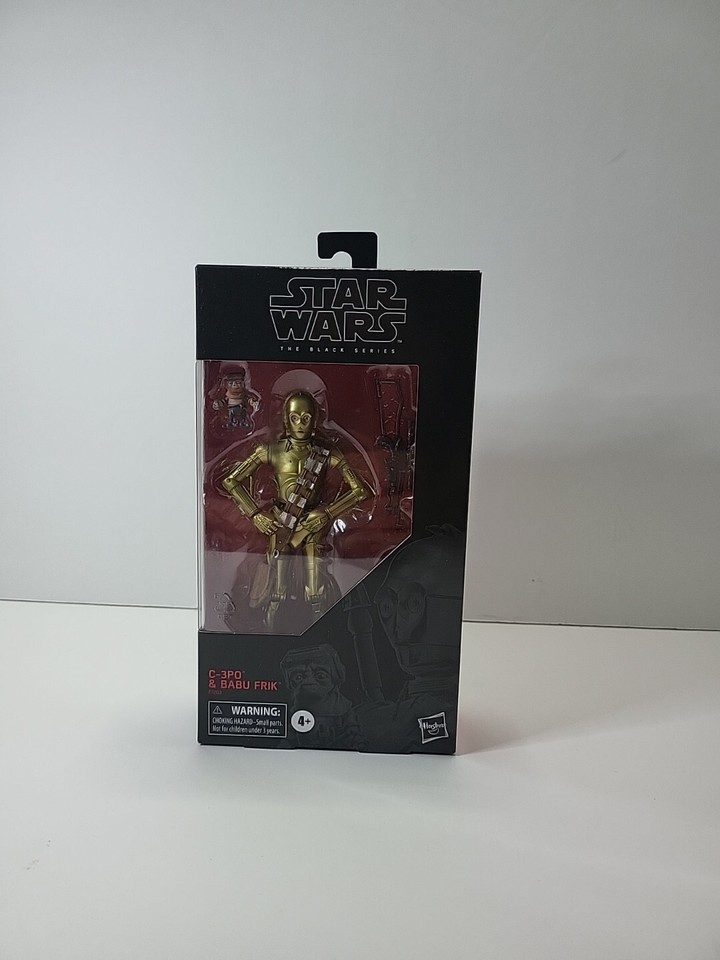 Star Wars The Black Series – C-3PO E Babu Frik Action Figure 2 Pezzi, 15,2 Cm, L'Ascensione Di Skywalker