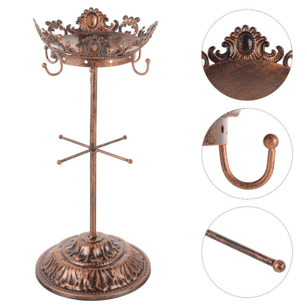 Elegant Desktop Jewelry Display Stand for Necklaces and Hangers