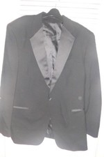 Men's TUXEDO Neil Allyn Classic Wool Black Formal Occasion w/ Adjust Pant 70 Off