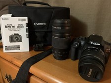 Canon Rebel T6 Digital SLR Camera Mega Bundle - Black
