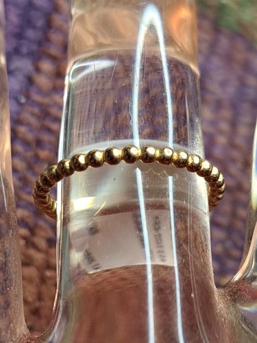 NEW Brilliance Designer Solid 10K Yellow Gold Ring Size 7 - Picture 21 of 24