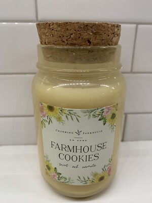 DW Home Charming Farmhouse Cookies Candle 12.2 Oz NEW