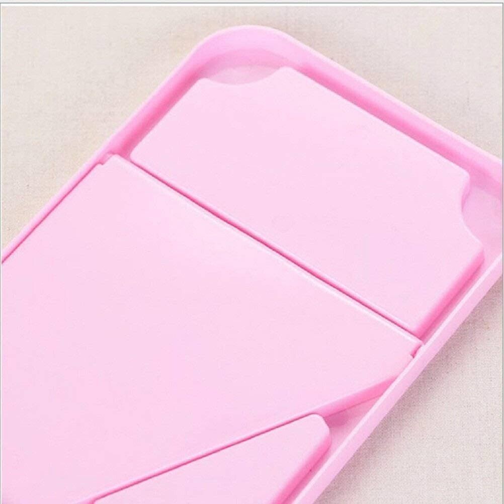 SquareShape Hand Mirror Held Vanity Fold Mirror Standing Makeup