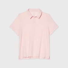 ALL IN MOTION Pink Lightweight Golf Polo Shirt NEW 2XL XXL