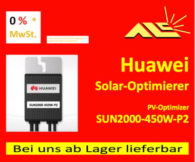 HUAWEI SUN2000 450W-P2 Optimierer Optimizer SUN2000-450W-P2 Rechnung m. 0% MwSt.