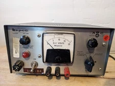 KEPCO ABC 15-1M REGULATED DC POWER SUPPLY 15-1 M 0-15V 0-1A USED WORKS