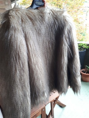 Pelliccia ecologica Zara tg. S | eBay