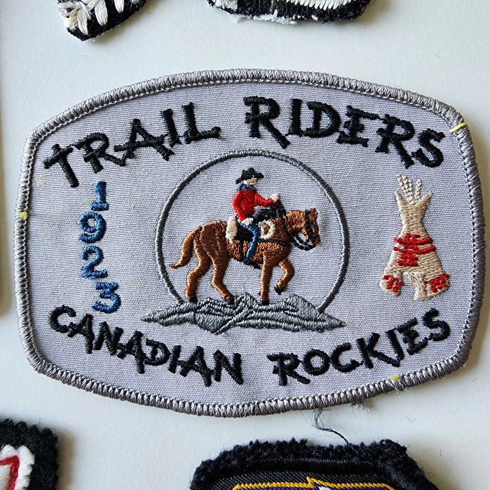 Patches Lot Sew On Mixed Bundle Swim Skate Eagle Trail Ride Found Fest Edmonton - Image 4 of 4