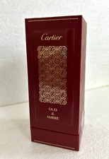 OUD & AMBRE by Cartier Unisex 45 ML, 1.5 fl.oz, New in Box, 100% Authentic