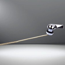 1X Universal Toilet Tank Flush Lever Chrome Toilet Wrench Handle Fit Most ToilNj