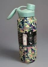 NEW TAL Ranger Pro 40oz MINT FLORAL Sports Outdoors Water Hydration Bottle