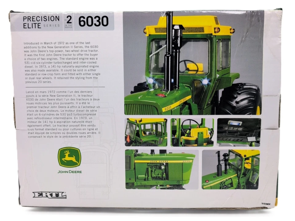 1/16 John Deere 6030 Tractor with Cab Precision Elite - Image 3 of 4