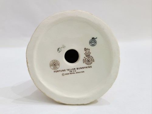 Royal Doulton Bunnykin, Fortune Teller DB218, 2000, Designed by Warren Platt - Picture 6 of 6