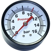 Aerotec Manometer 9052071 Anschluss (Manometer): RüCkseite AußEngewinde 1/4 1