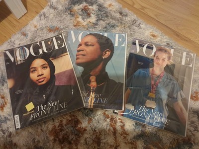 VOGUE MAGAZINE JULY 2020 All 3 Covers Covid The New Frontline