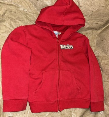 Hersheys Red Child s Unisex Snack Time Twizzler s Size 4 Jacket Preowned