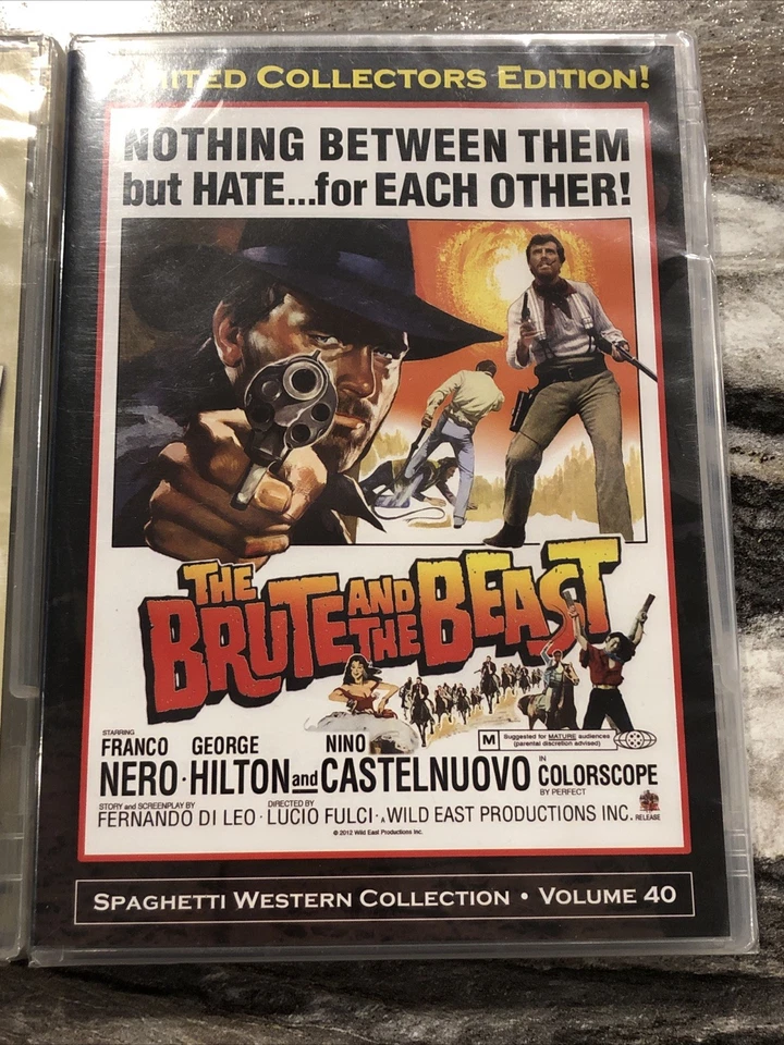 Wild East Spaghetti Tequila Joe  Hole Between The Eyes , Brute And The Beast New - Image 3 of 4