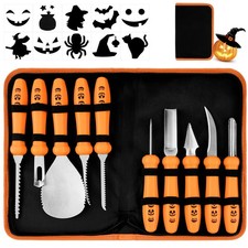 20PCS Pumpkin Carving Kit with Stencils, Professional Pumpkin Carving Tools