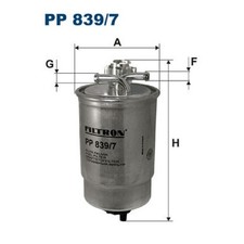 Kraftstofffilter für VW Lupo 1 6X1 Polo 6N2 6V5 | 24191669