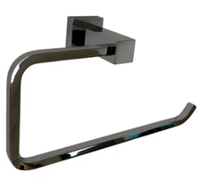 Delta IAO20846 Brevard Chrome-Polished 8-3/8" Wall Mounted Bathroom Towel Ring