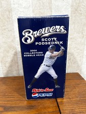 Scott Podsednik 2004 BREWERS Collectors Bobble head (Bobblehead)  New