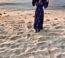Blue Dress Papa Pia