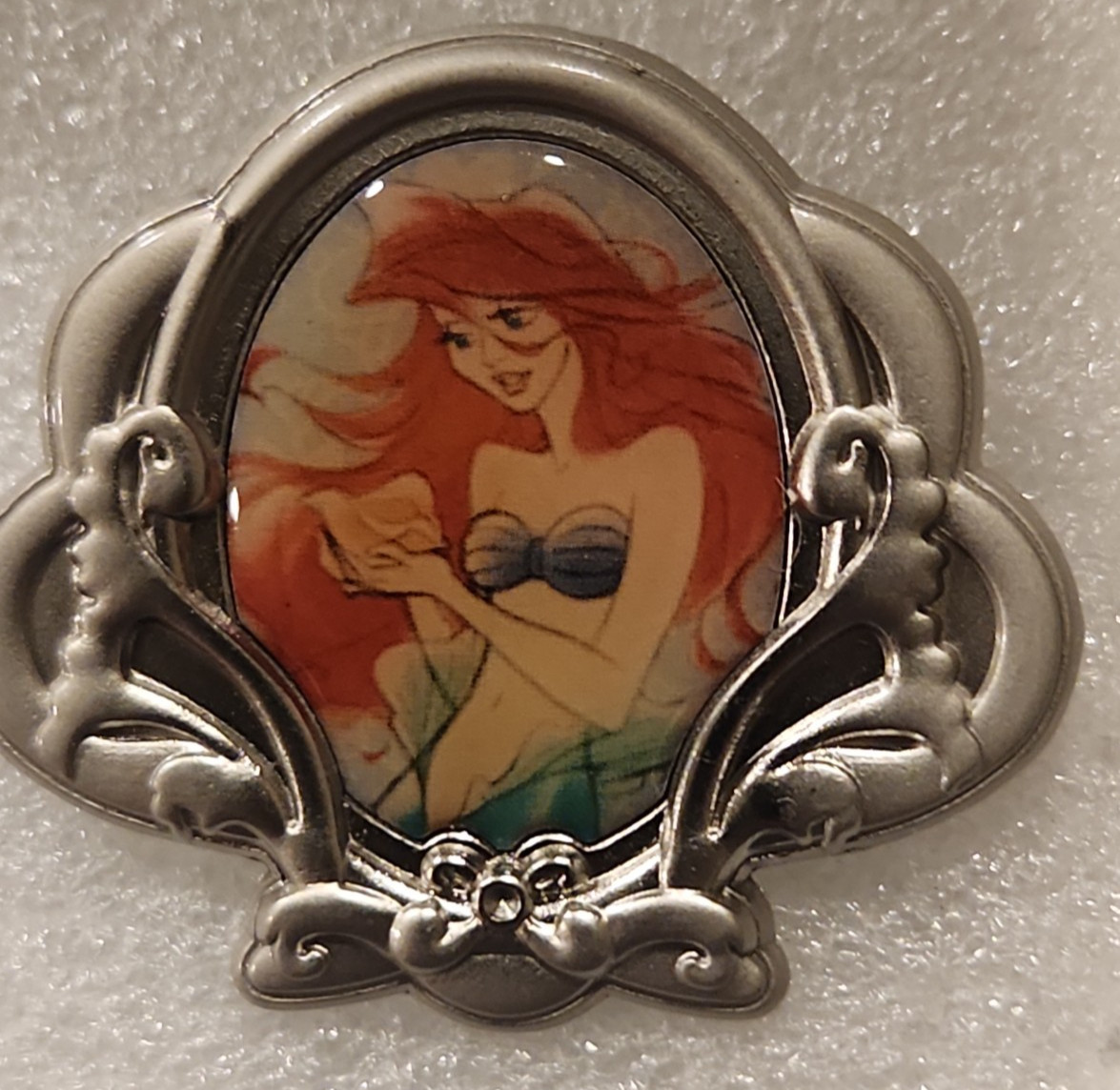 Disney The Little Mermaid Princess Ariel Portrait Frame Artist Proof AP Pin