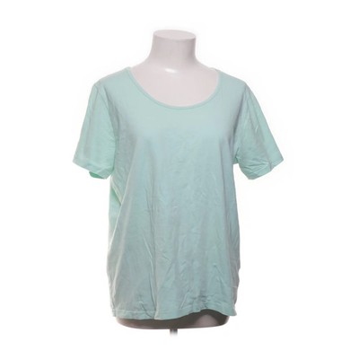Pescara, T-shirt, Größe: 48, Grün, Baumwolle/Elasthan, Einfarbig, Damen #Yw5