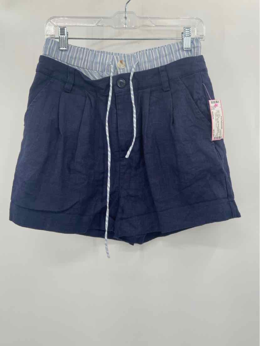 Pre-Owned Line + Dot Navy Size Medium Basic Shorts - image 1