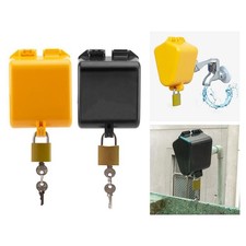 Water Faucet Locks Lockout and Secure Padlock Easy to Install Multifunctional