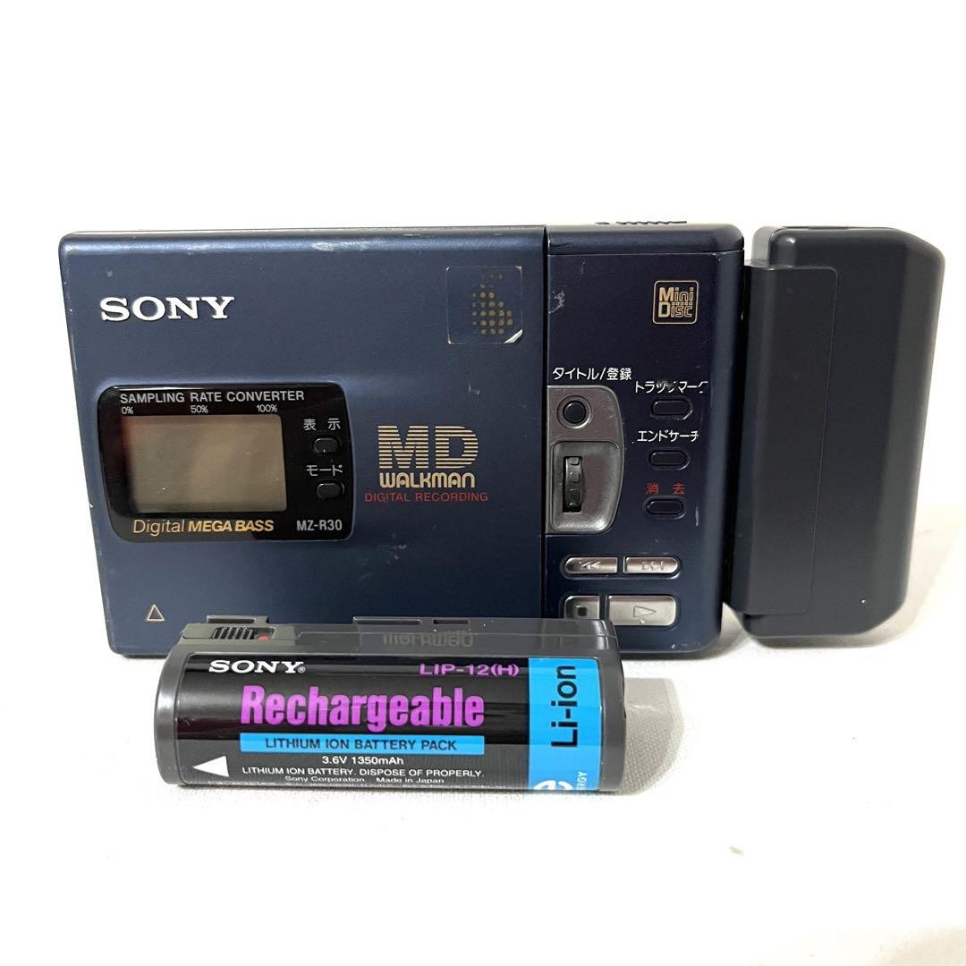MD WALKMAN MZ-R30　SONY Sony Walkman MZ-R30 Navy Portable MD Recorder – MiniDisc