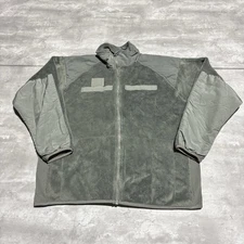 Cold Weather Fleece Jacket Men's Medium Regular Green Zip Polartec Gen 3 Army