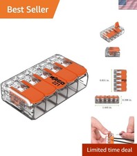  Lever-Nuts Splicing Connector  for Solid and Stranded Conductors  5-Condu...