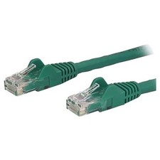 StarTech 2ft Green Cat6 Patch Cable with Snagless RJ45 Connectors - Cat6