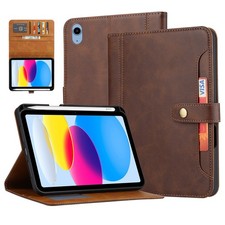 For Apple iPad A16 11-inch 2025 Wallet Case Leather Flip Stand Smart Cover