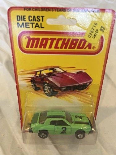 Vintage Matchbox Cars, No. 63, Dodge Challenger