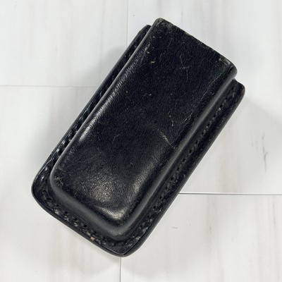 Vintage Bianchi SW 59 BRNG 9MM 20A Leather Double Stack Mag Pouch Holster S&W
