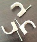 6 MM Circle Cable Clips with single nail Pack of 100 pcs