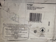 Delta T17267 Ara Dual Function Pressure Balanced Shower Trim Only- Chrome READ 