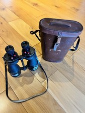 WWII British Ross Army Bino Prism No5 Mk IV 7×50 Graticules Field Binoculars