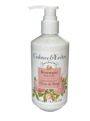 Crabtree & Evelyn Rosewater Body Lotion 8.2 Fl Oz 250 Ml Floral Scent New