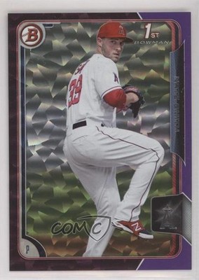 2015 Bowman Prospects Purple Ice 27/50 Nate Smith #BP90 0t2