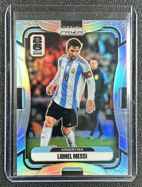 Lionel Messi 2026 Panini Prizm World Cup #10 Silver Argentina