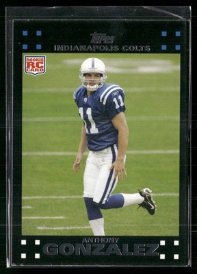 2007 Topps #326 Anthony Gonzalez RC